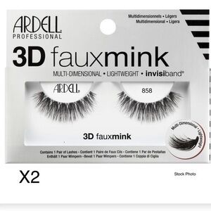 Ardell 3d faux mink lashes-858 BUNDLE